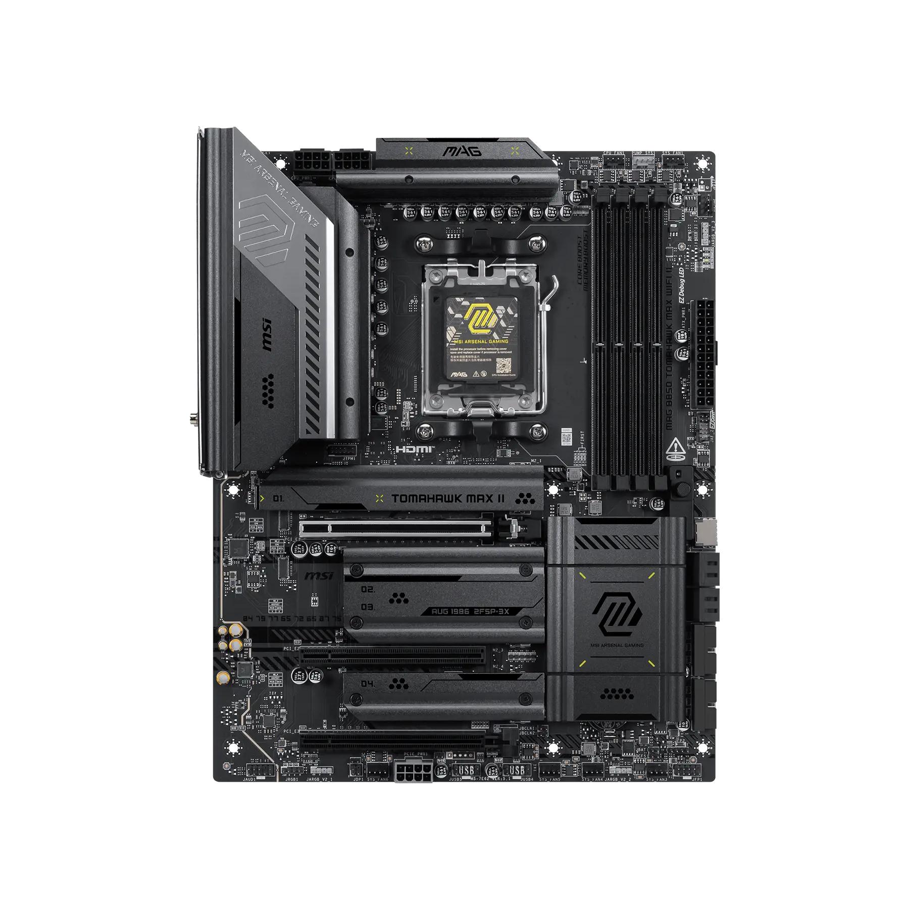 MSI MAG B850 TOMAHAWK MAX WIFI II placa base AMD B850 Zócalo AM5 ATX
