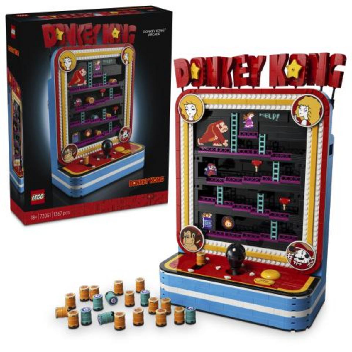 LEGO® 72051 Super Mario Máquina Recreativa de Donkey Kong – Maqueta 3D Gamer