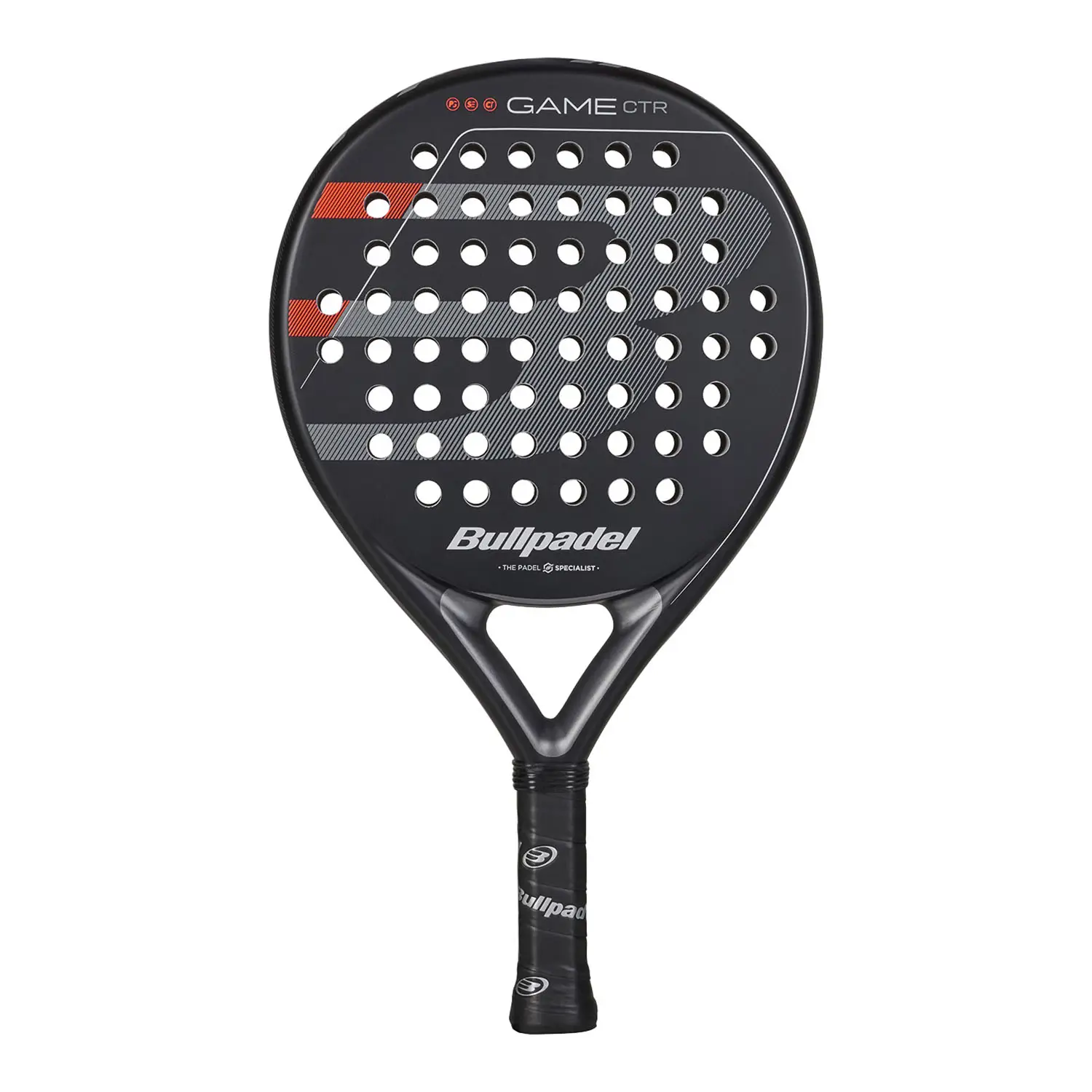 Pala de Pádel Bullpadel Game Ctr Negro