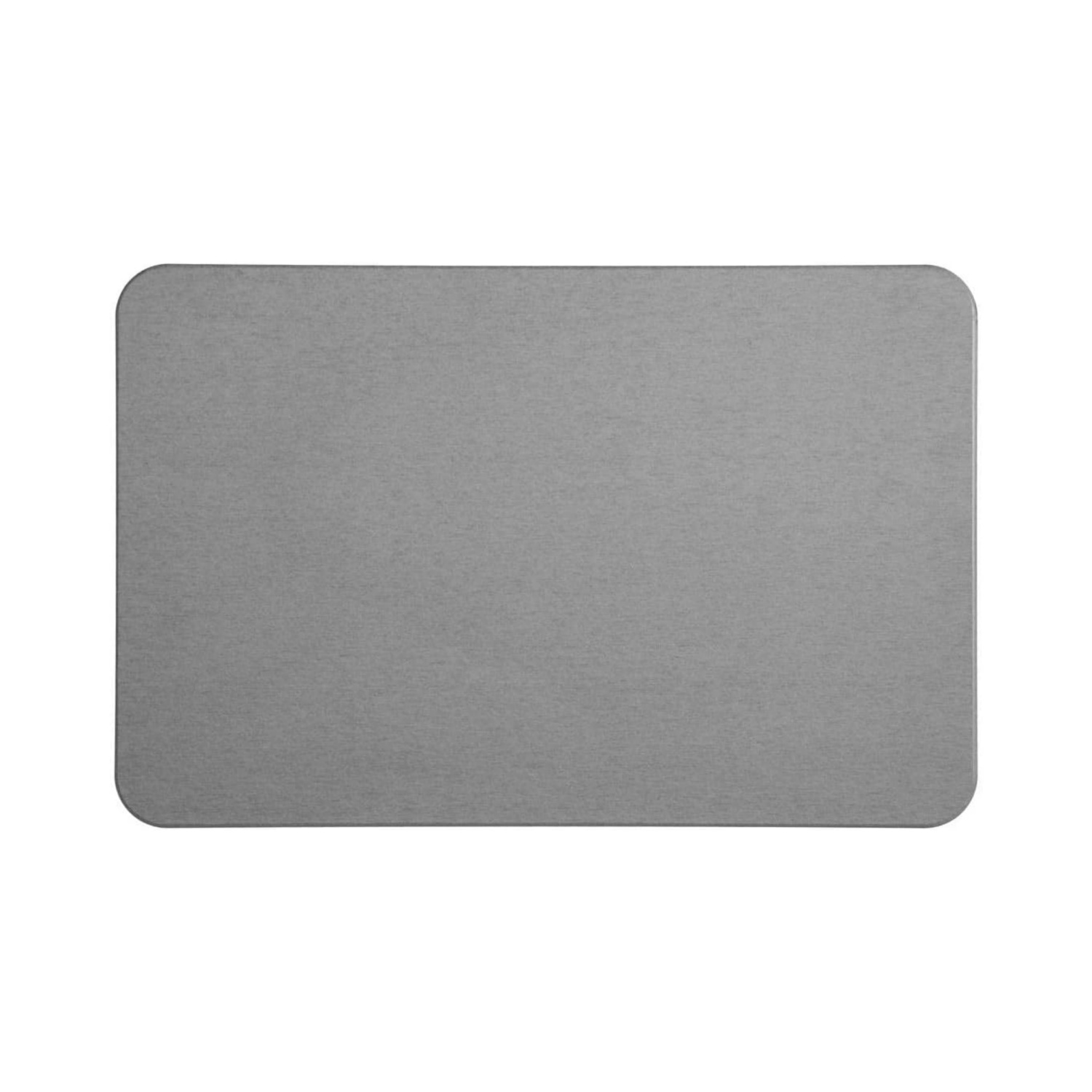 Alfombra de Diatomita 39x60cm Gris, Roca Natural Porosa, Ligera y Rígida, Ultra Absorbente, Antideslizante, Higiénica, Contemporánea y Fácil de Limpiar