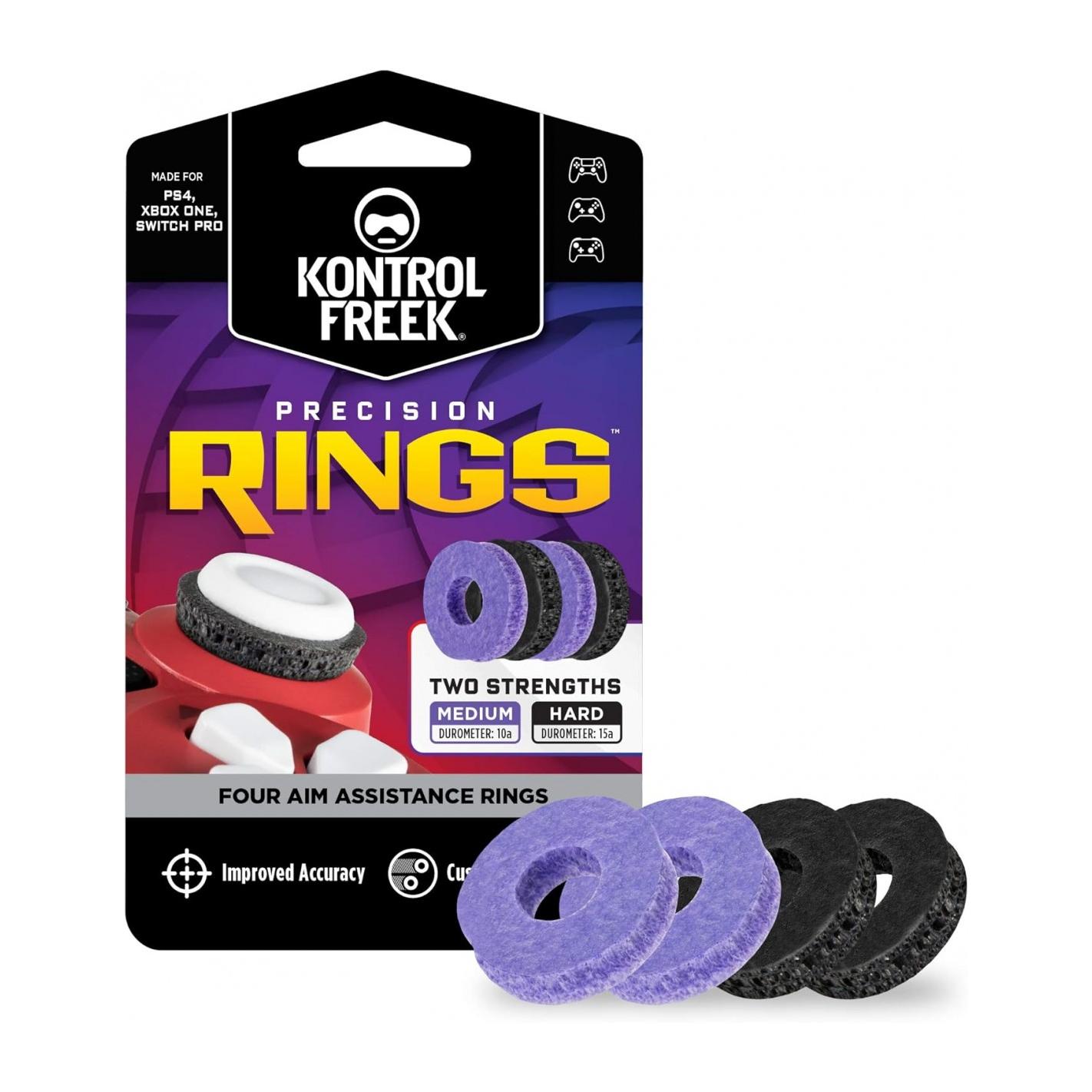 Precision Rings Black/Purple  PS5