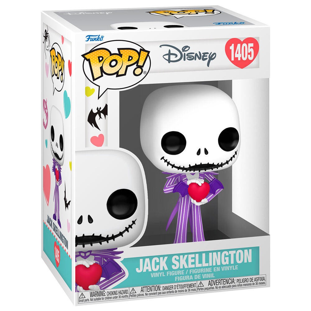 Figura Pop Disney Pesadilla Antes De Navidad Jack Skellingto