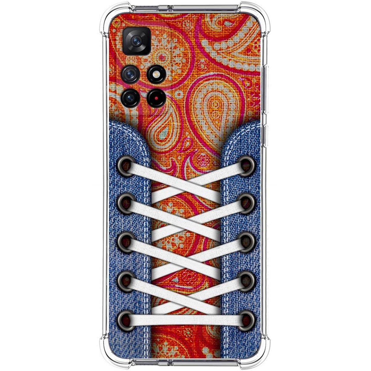 Funda Silicona Antigolpes para Xiaomi Redmi Note 11s 5G diseño Zapatillas 10 Dibujos