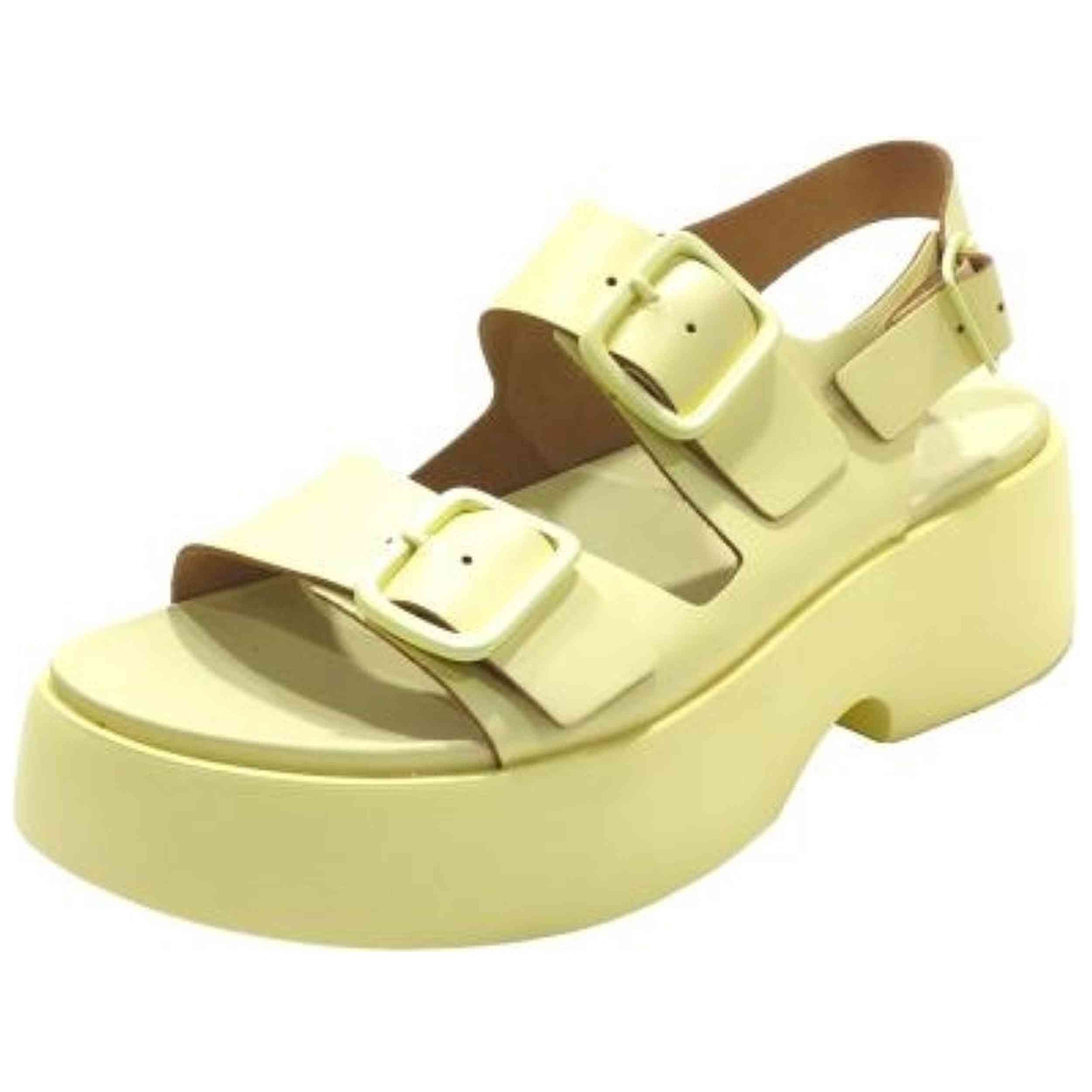 Sandalias De Plataforma Camper modelo 121-K201712-005 para Mujer en color Amarillo