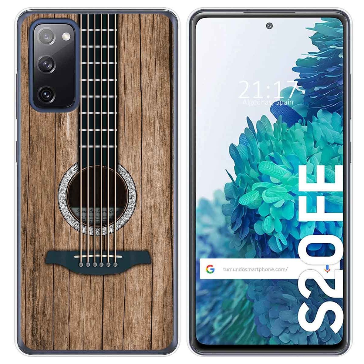 Tumundosmartphone Funda Gel Tpu para Samsung Galaxy S20 FE diseño Madera 11 Dibujos