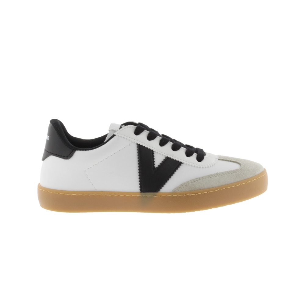 Victoria Berlín Ciclista Zapatillas de efecto piel con piezas en contraste y suela caramelo 1126208