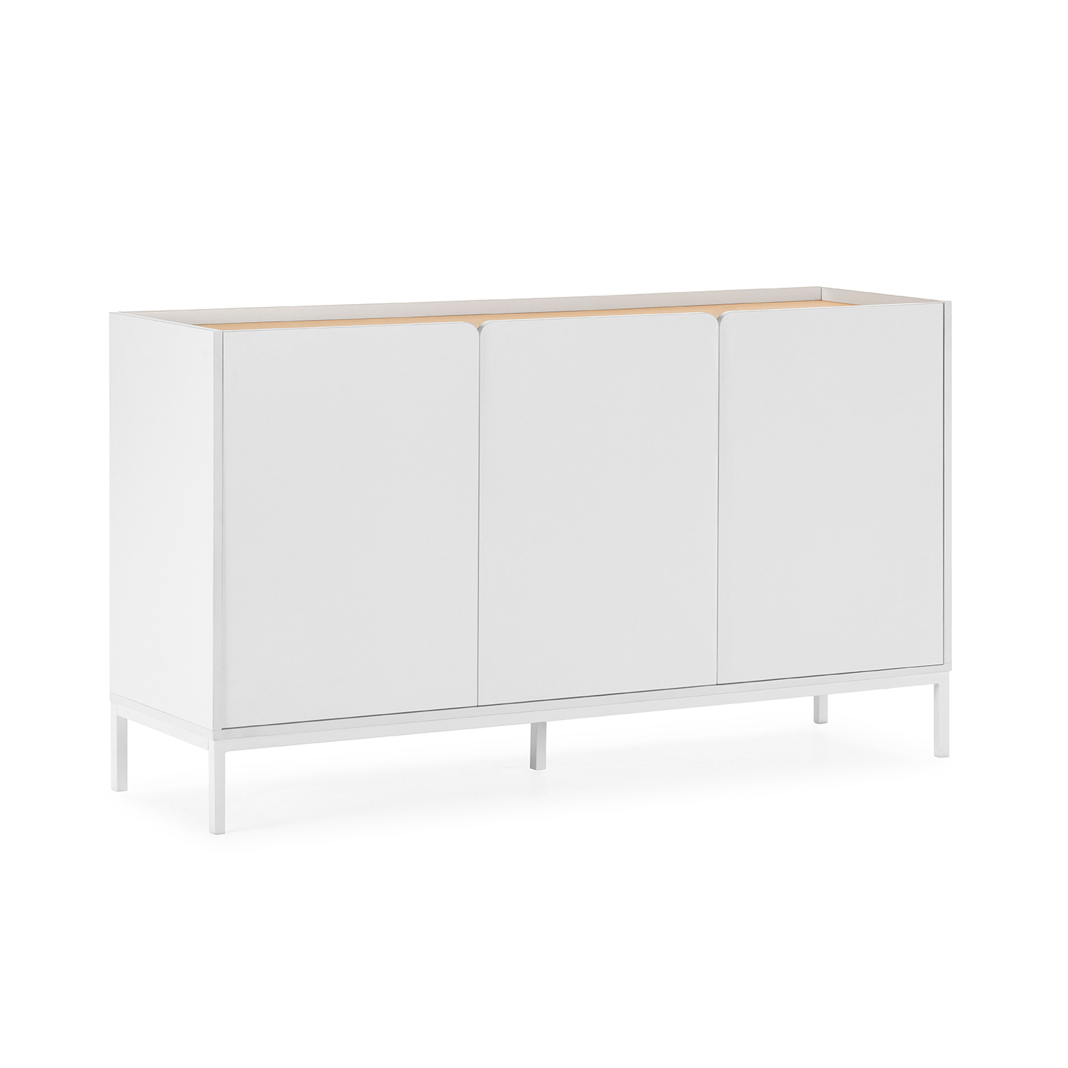 VS Venta-Stock Aparador Curva 3 puertas color Blanco