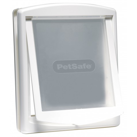 Puerta para Perros Grandes y Gatos Blanca