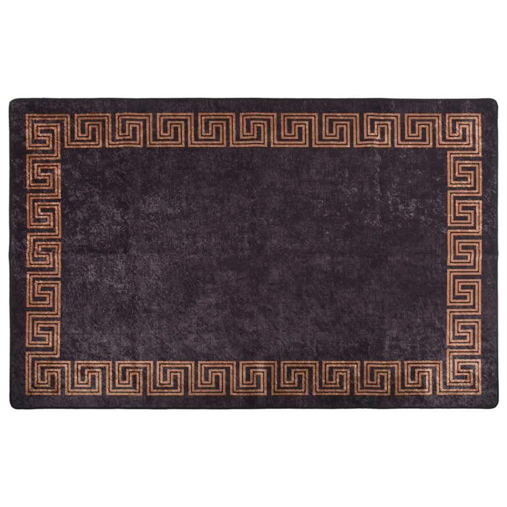 Vidaxl Alfombra Lavable Antideslizante Multicolor 160x230 Cm