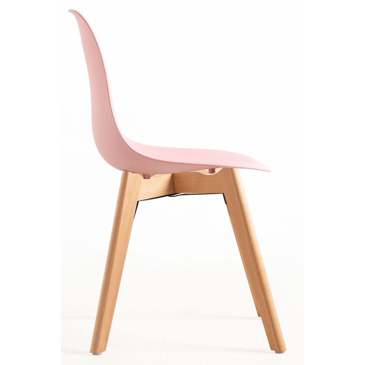 Regalos Miguel - Packs Sillas Comedor - Pack 4 Sillas Kelen - Rosa