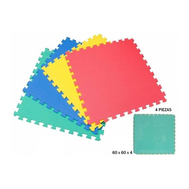 PUZLE GOMA EVA 4 PIEZAS 60X60CM DE RAMA TRITTON