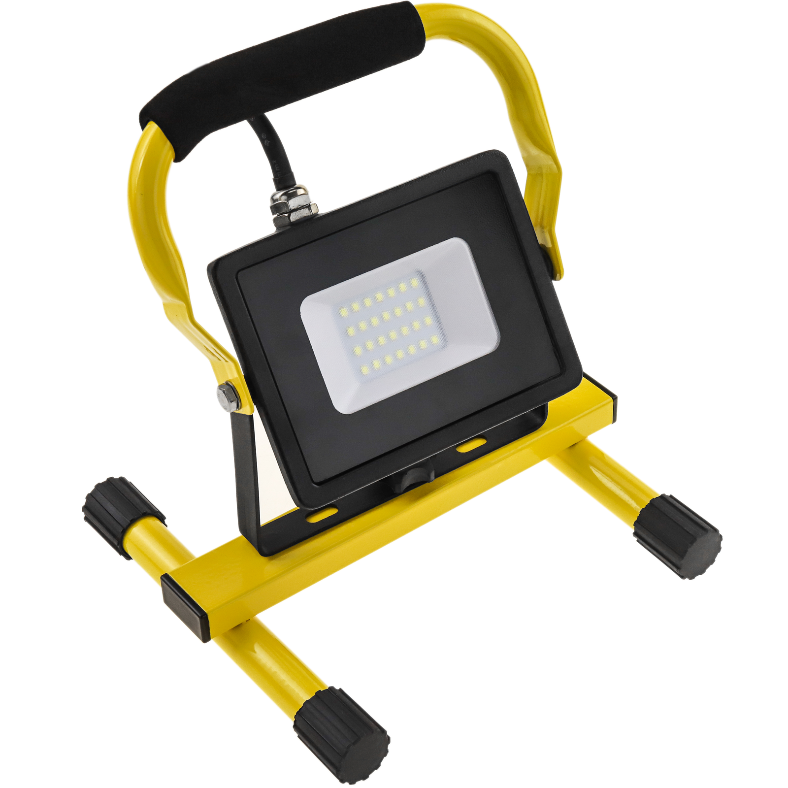 Foco de LED IP65 portable 20W 220V 6500K con Soporte - BeMatik