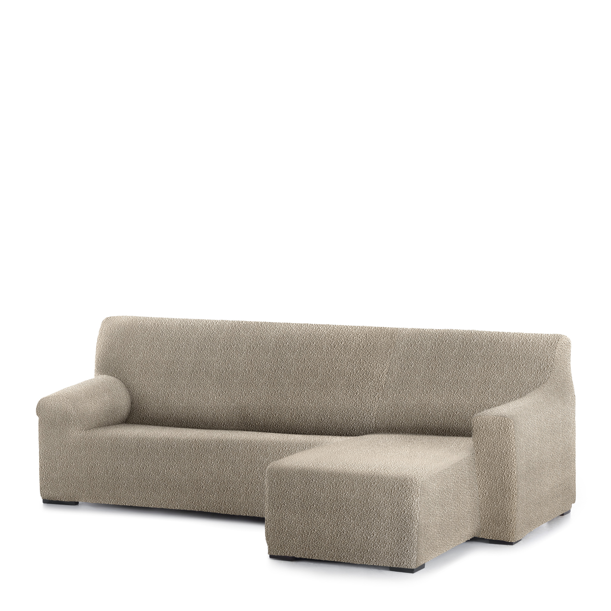 Funda de sofa m/0 ch. longue premium roc derecha (Mirando de frente) c/11 brazo corto, Tamaño brazo corto derecha, 170x310x110cm, Fábricada en España