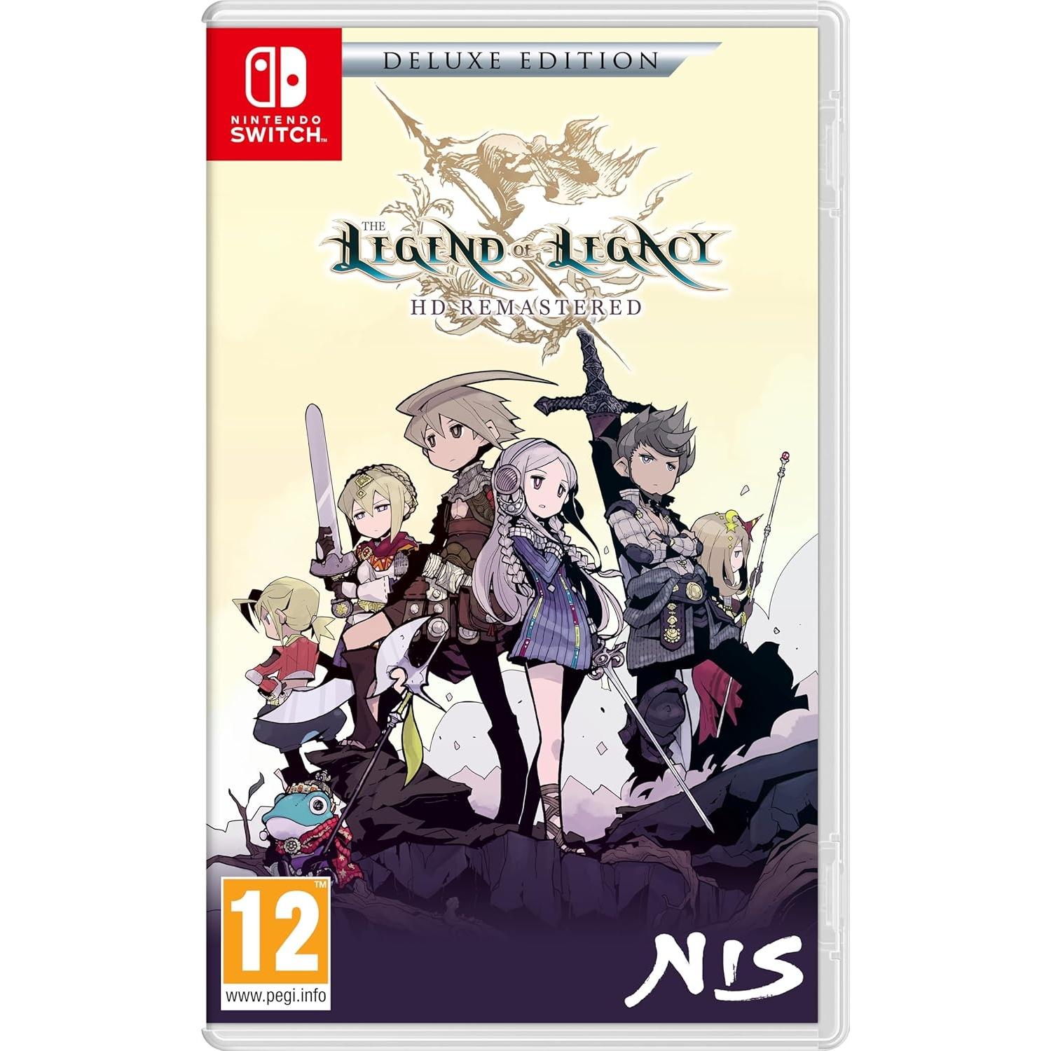 The Legend of Legacy HD Remastered Deluxe Edition Juego para Consola Nintendo Switch