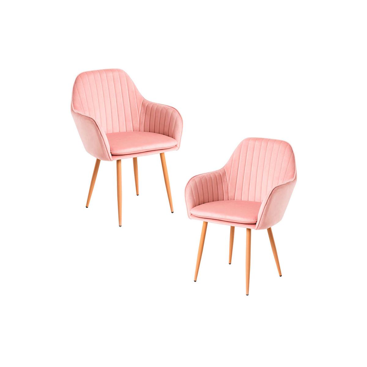 Regalos Miguel - Packs Sillas Comedor - Pack 2 Sillas Chic - Rosa