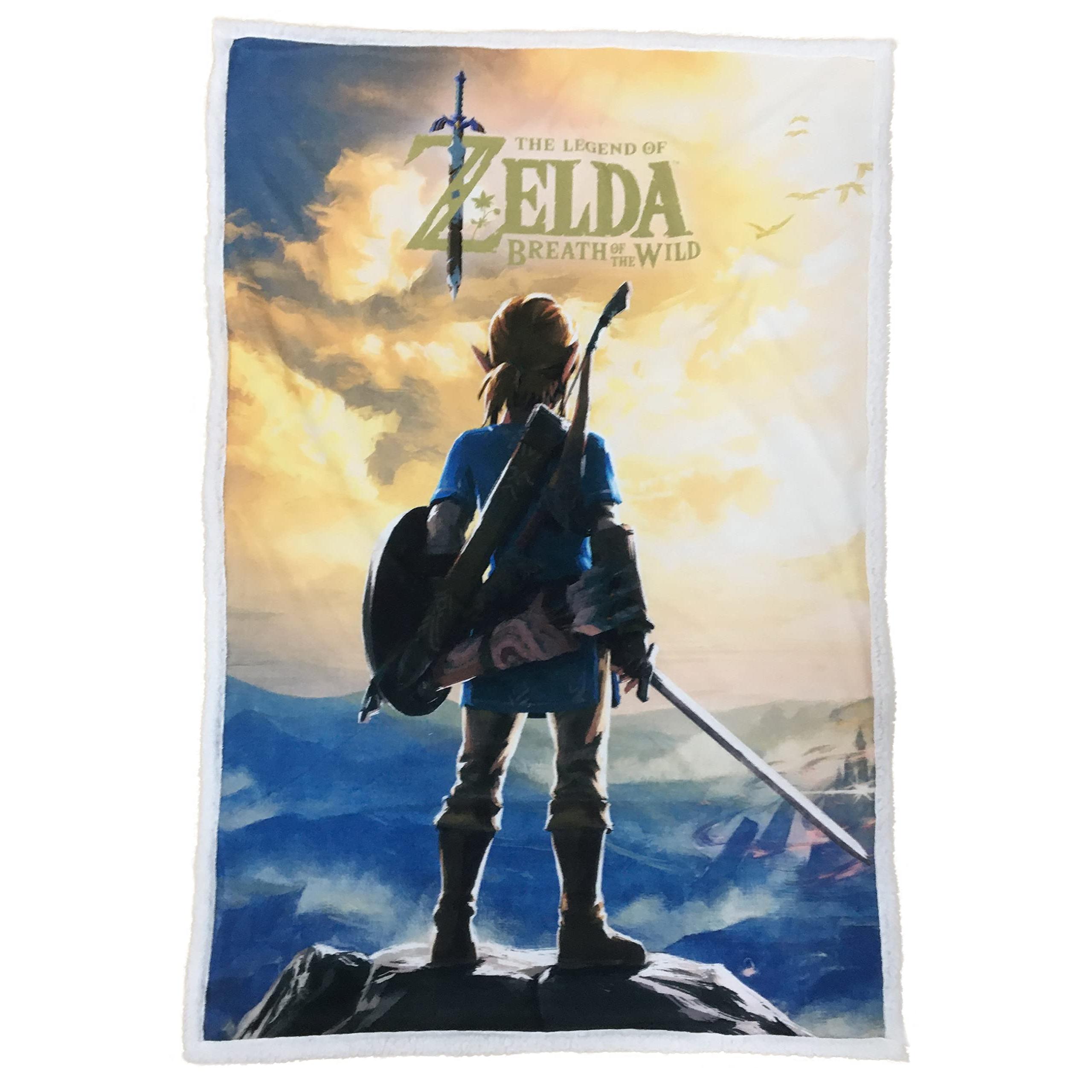 the legend of zelda - manta link & epona 100 x 150 cm