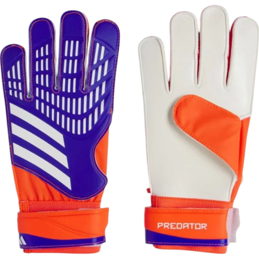 Guantes Portero Adidas Predator Goalkeerper Naranja Azul Ix3870 Guantes Futbol