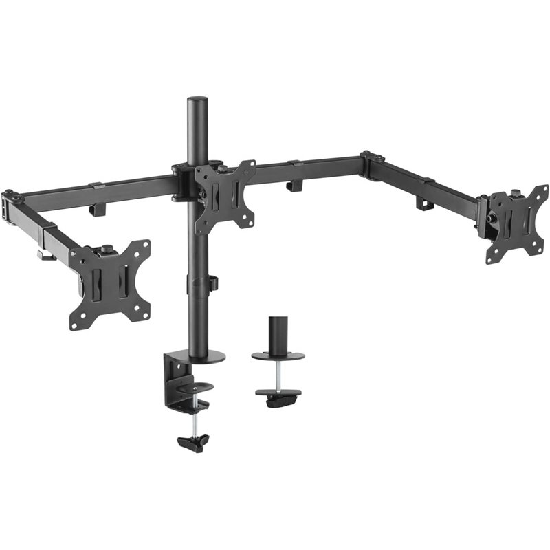 Soporte para 3 Monitores Aisens DT27TSR-061/ hasta 7kg