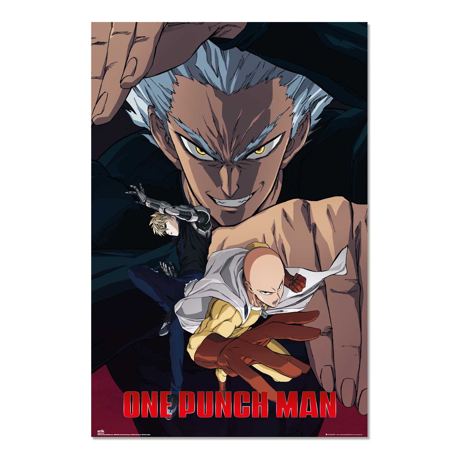 Poster one punch man - garou