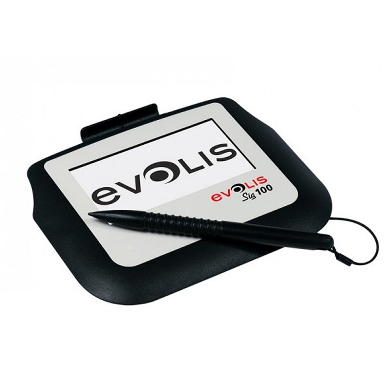 Lector firma pad evolis 4" sig100 backlight usb