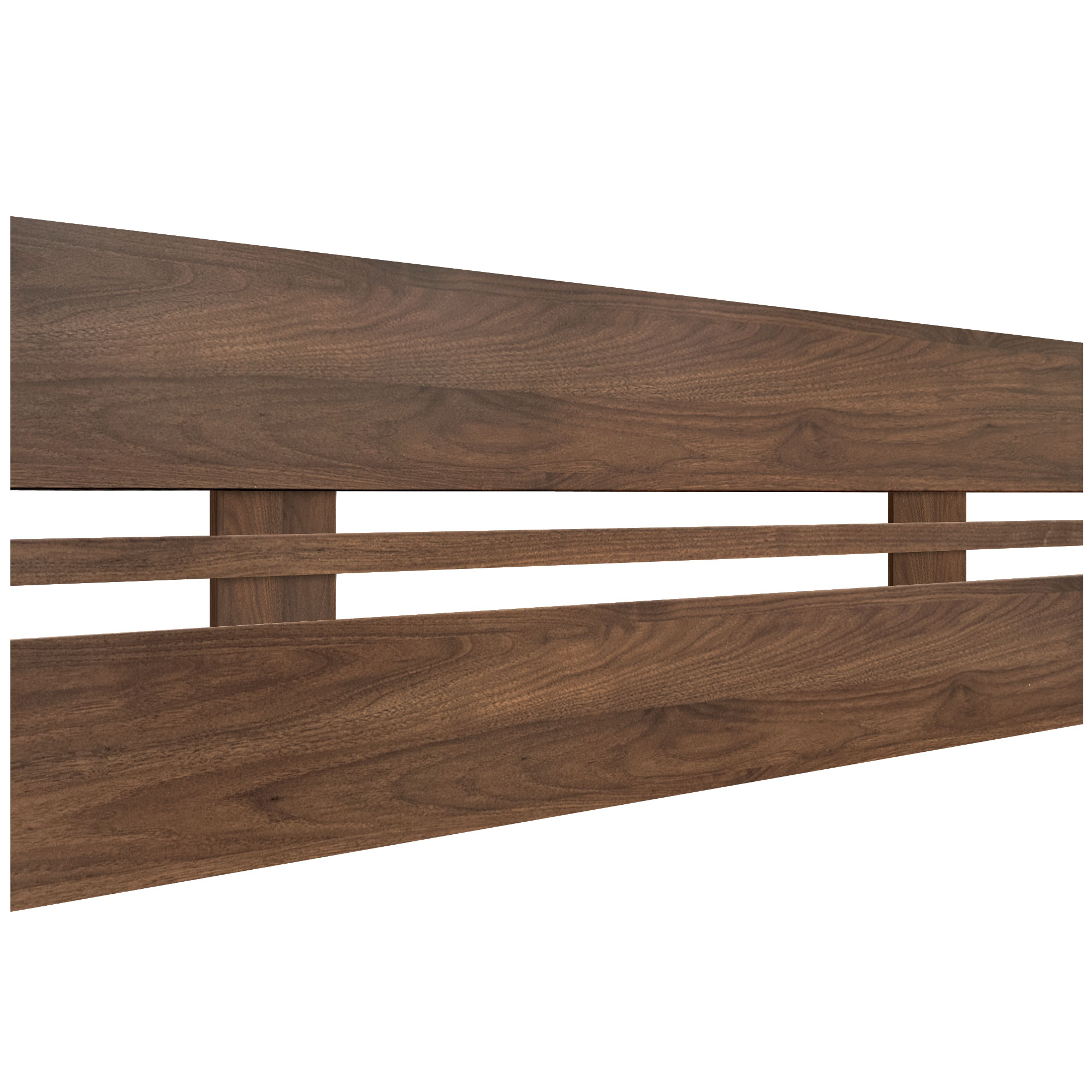 DHOME Cabecero de Madera reciclada DM Horizontal Ancho Cama Palets Herrajes incluidos Listo para colgar
