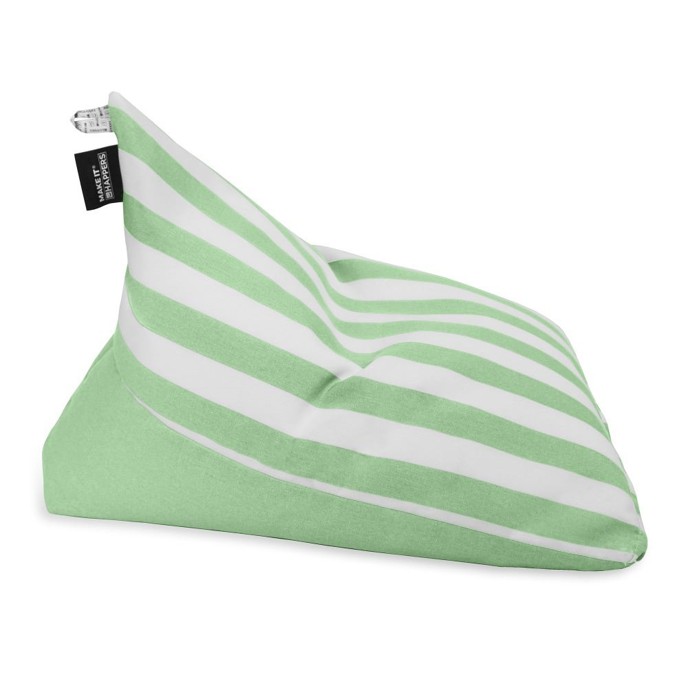 Puff Pirámide Toldotex Verde para Exterior o Interior HAPPERS - Cómodo, ligero y resistente. Make it Happers®