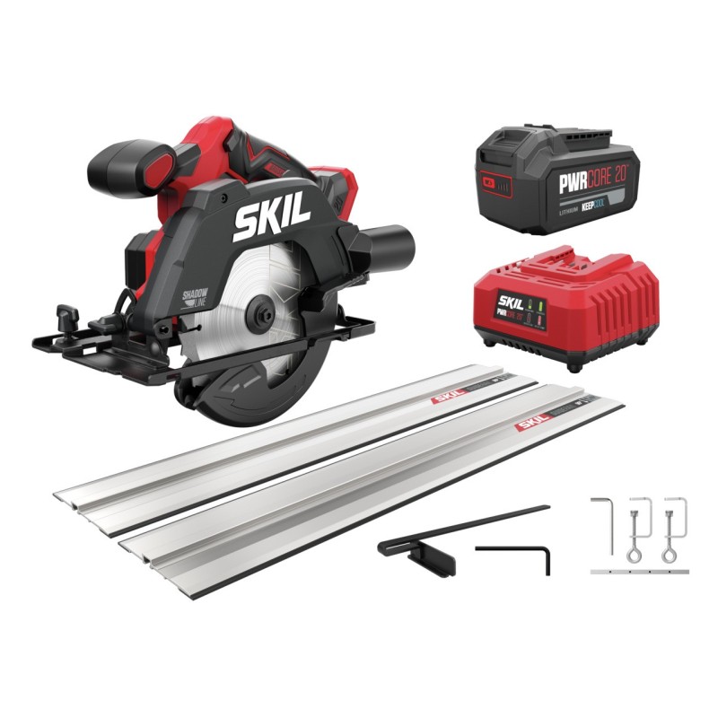 3551 AB Sierra circular a batería 20V Max - 4,0Ah «Brushless» SKIL