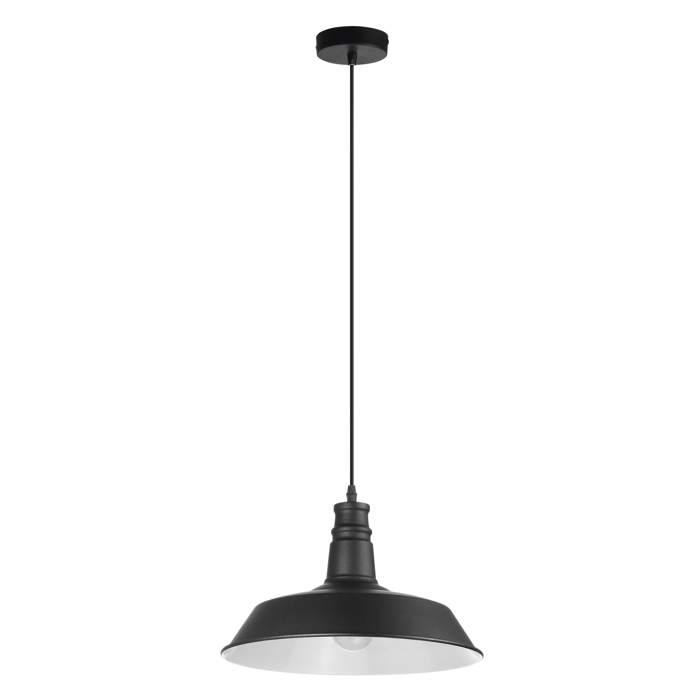 Novolux Lighting- Lámpara de techo- Antiq, color negro y gris, uso interior,acero,e27,42W,IP20, interior
