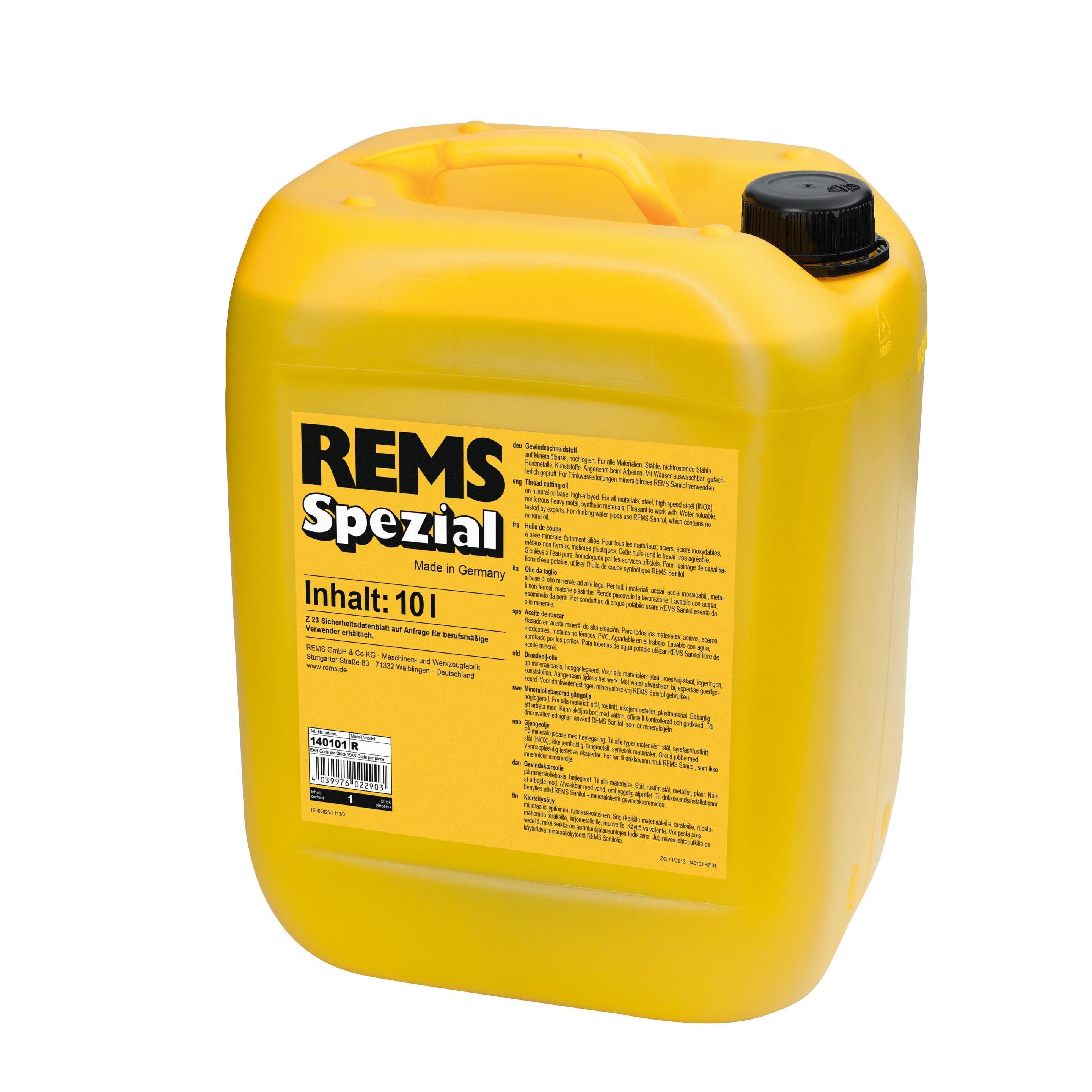 Bidon aceite 10lt. 140101r rems