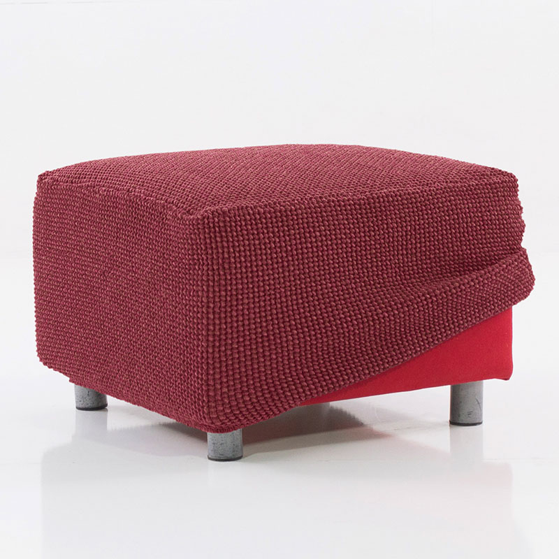 MAXIFUNDAS FUNDAS DE SOFA & CHAISE LONGUE - Funda de Puff Relive Elástica
