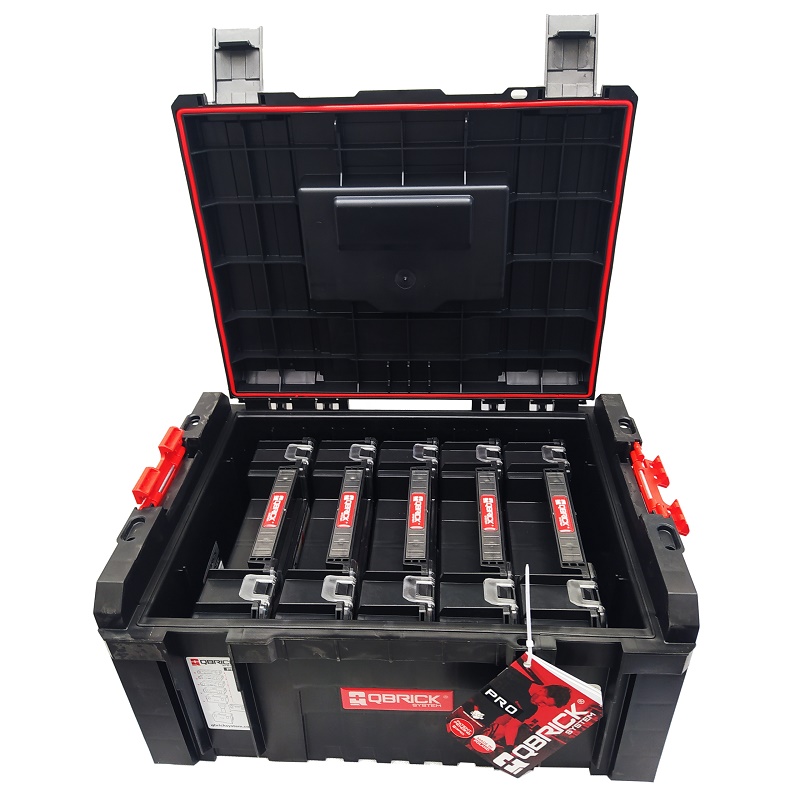 CAJA DE HERRAMIENTAS QBRICK PRO 2.0 + 5 ORGANIZADORES MULTIUSOS - SKRZ N5987