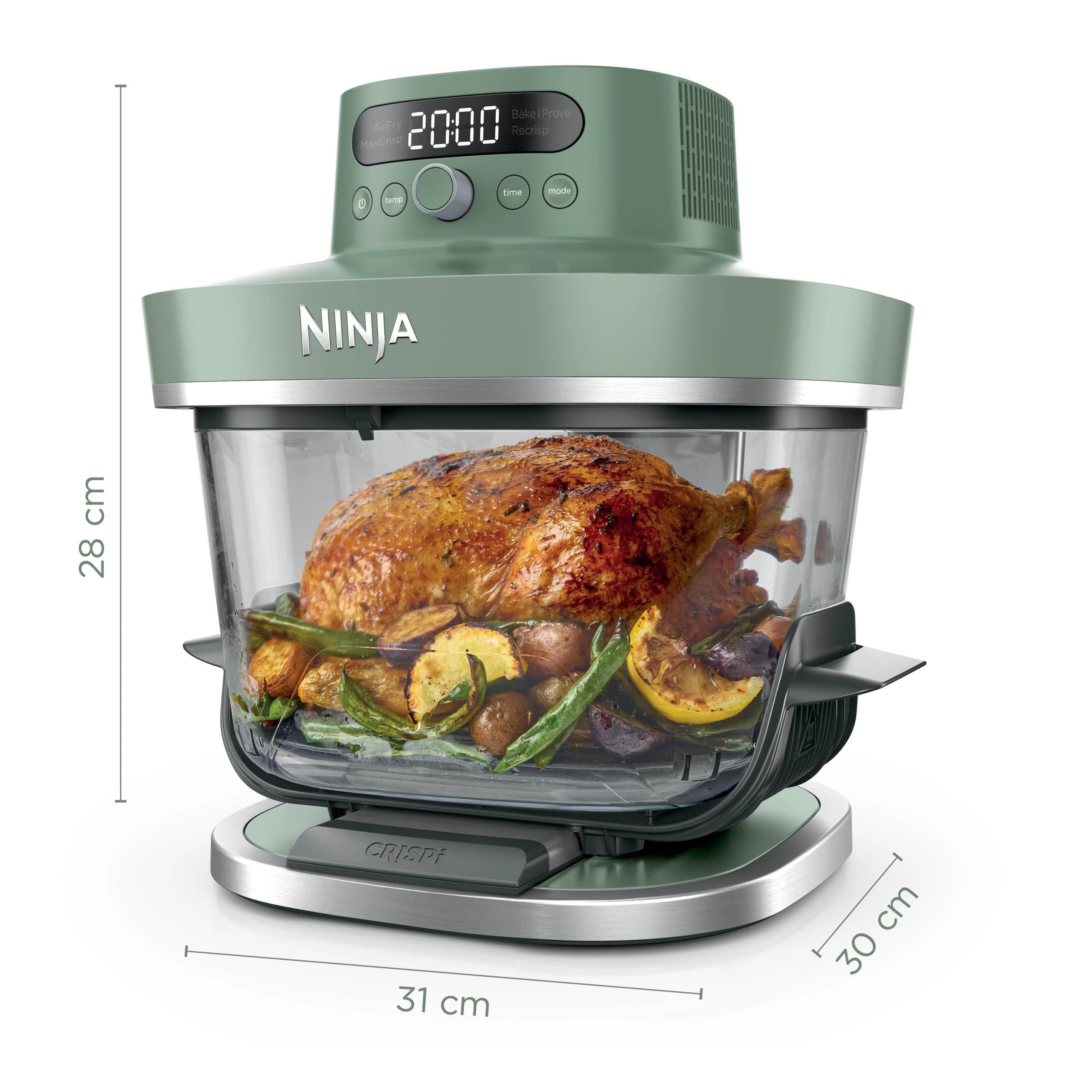 Freidora de Aire Ninja AS090EUGN  | 5,7L, 2050W, verde