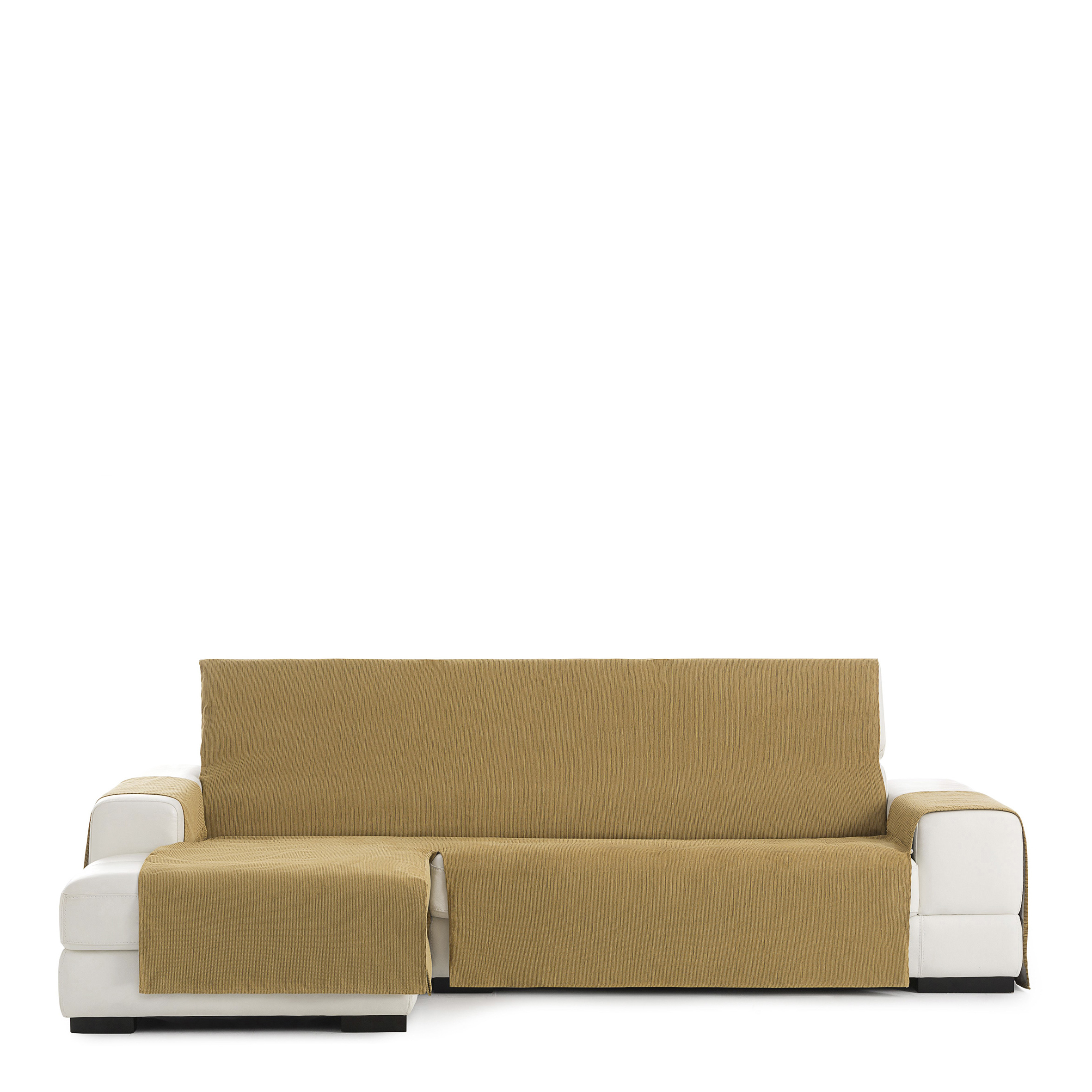 Funda de sofa chaisse longue m/3 mid izquierda (Mirando de frente) c/5 extra, Tamaño extra izquierda, 170x310x110cm, Fábricada en España