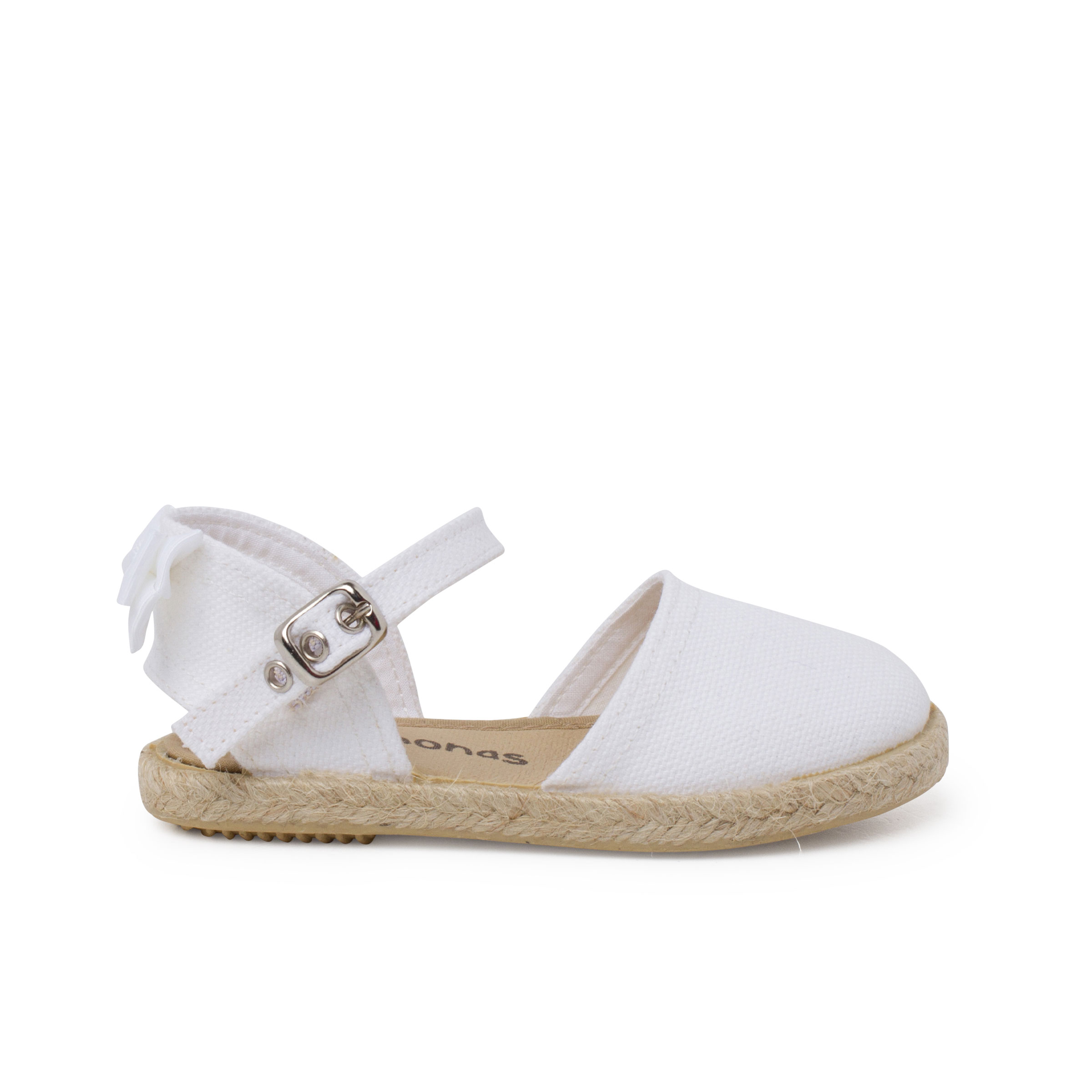 Pisamonas alpargatas ceremonia lazo trasero grosgrain