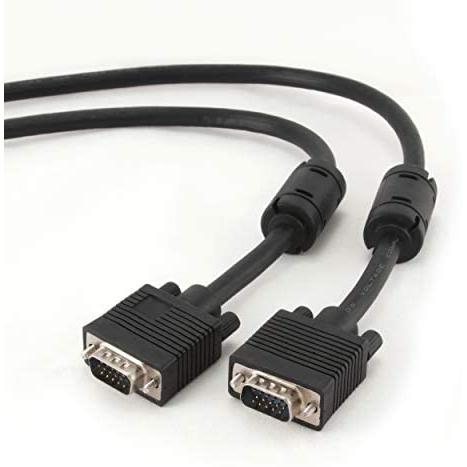 Gembird 1.8m HD15 M/M - Cable VGA, Color Negro