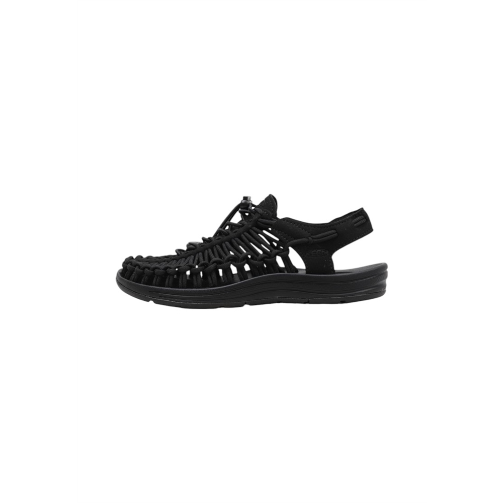 Keen UNEEK W Sandalias Planas Mujer Negro