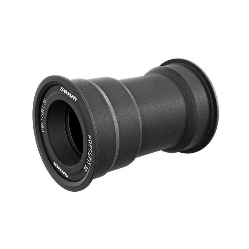 SRAM - Pedalier SRAM PressFit 30 Compatible con BB30 y BB386 para bicicletas de carretera y montaña, cartucho de pedalier con eje de 30 mm y rodamiento estándar, ideal para ciclismo deportivo