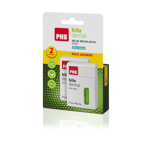 Phb Hilo Dental PHB Pack Duplo Fluor-Menta 50m | PTFE Monofilamento
