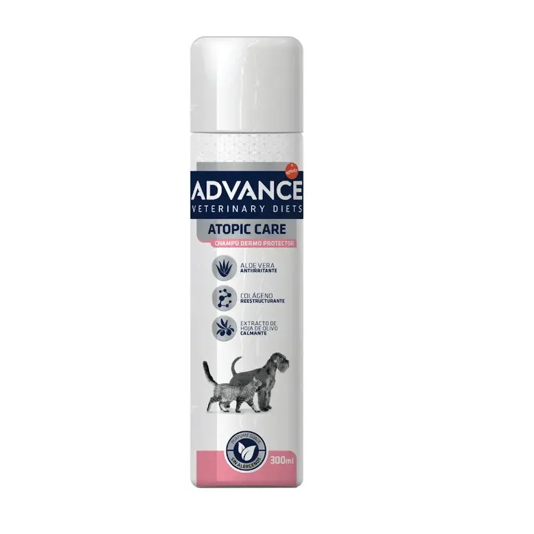 advance vet canine champu atopic care 300ml (ndr)