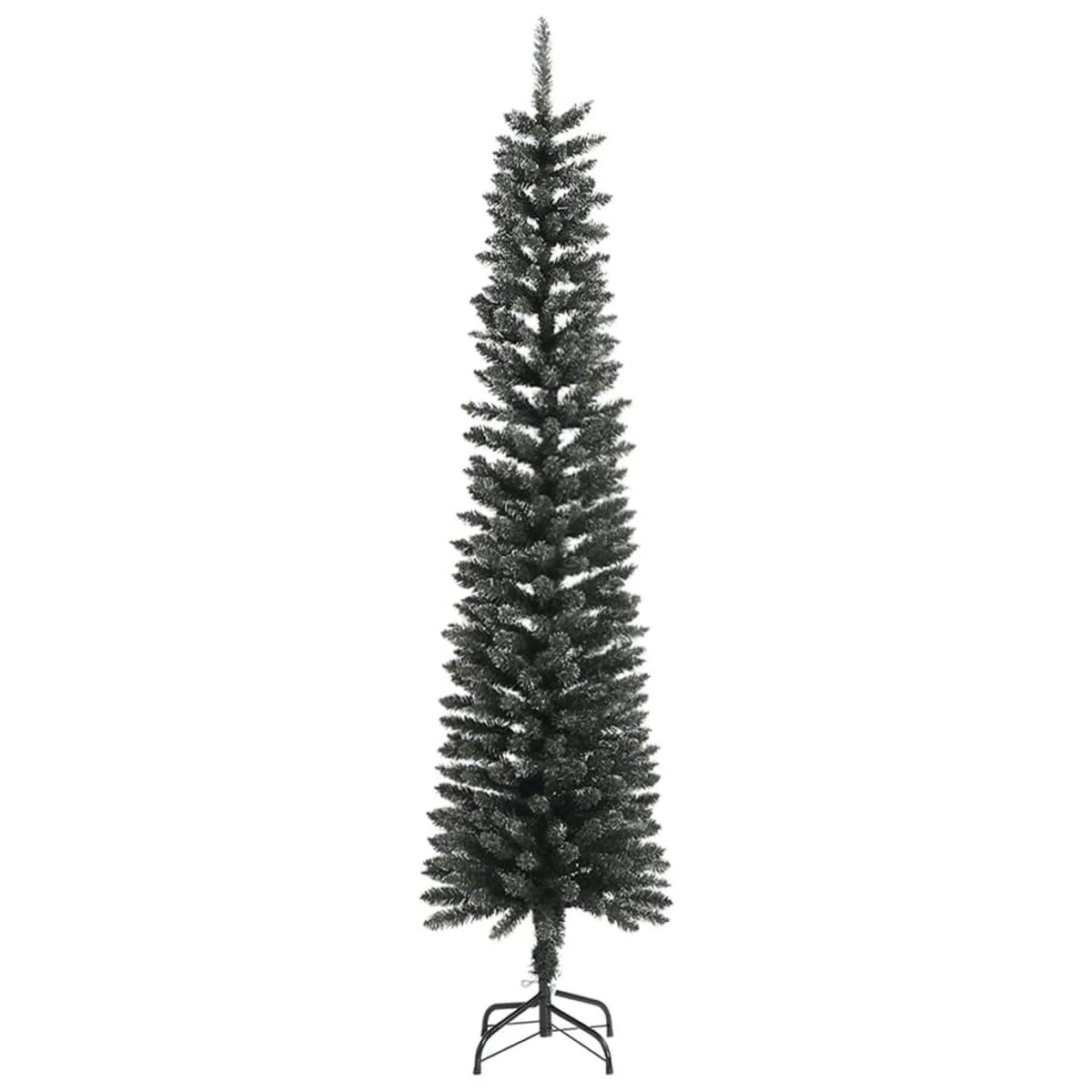 Árbol de Navidad Home efecto nevado verde