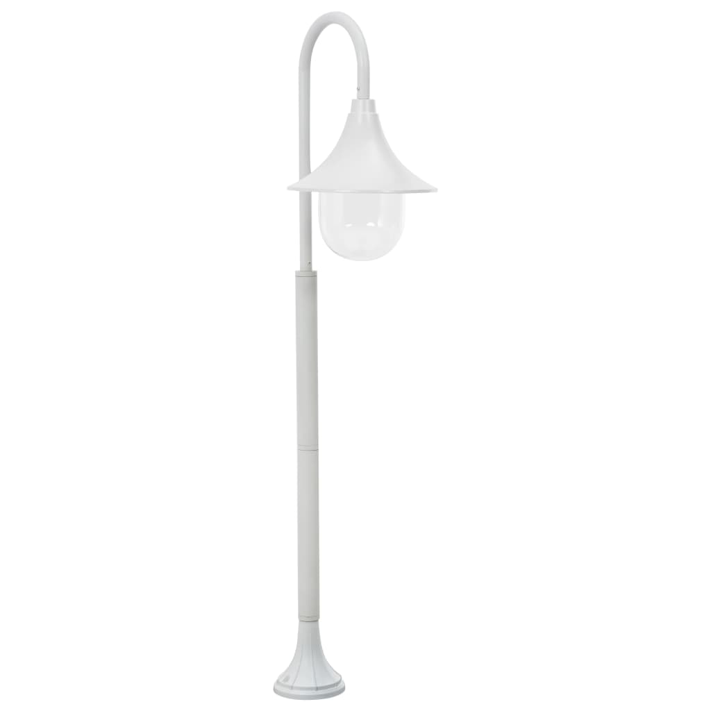 vidaXL Farolas Jardín Aluminio 120 cm Iluminación Patio Terraza Color Verde oscuro, Blanco, Bronce y mas