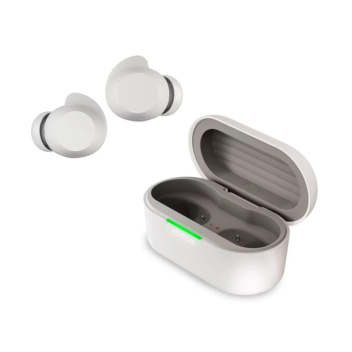 Auriculares LG BUDS.AEUSLWH Bluetooth Diadema Noise Cancelling Blanco IPX4 con Micrófono BUDS.AEUSLWH