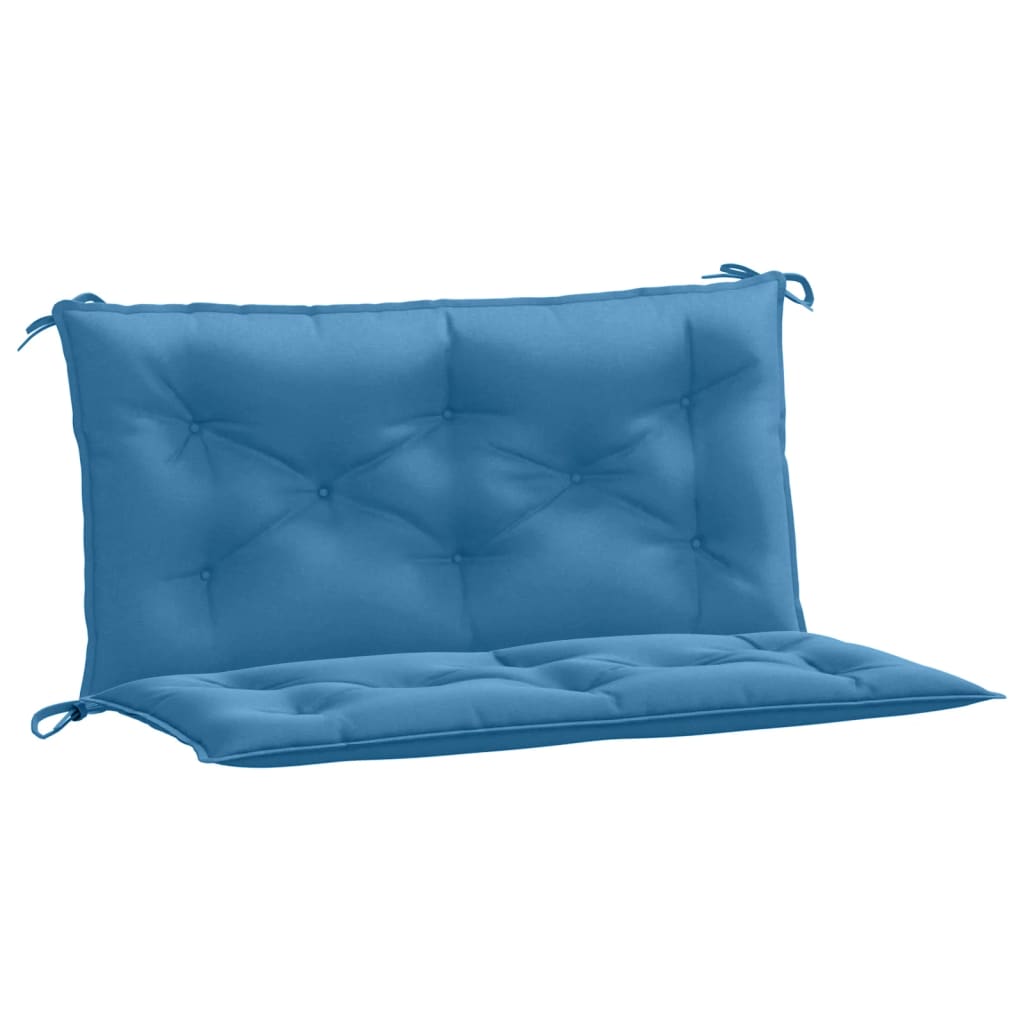Vidaxl Cojines Banco Jardín Pack 2 Uds 100x50x7 Cm Antracita Melange