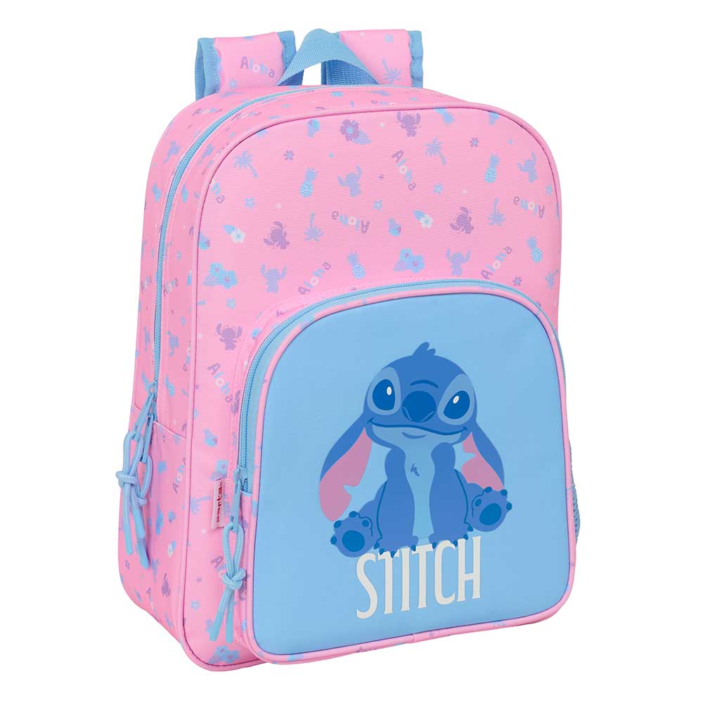 MOCHILA INFANTIL ADAPT.CARRO STITCH "BRIGHT"