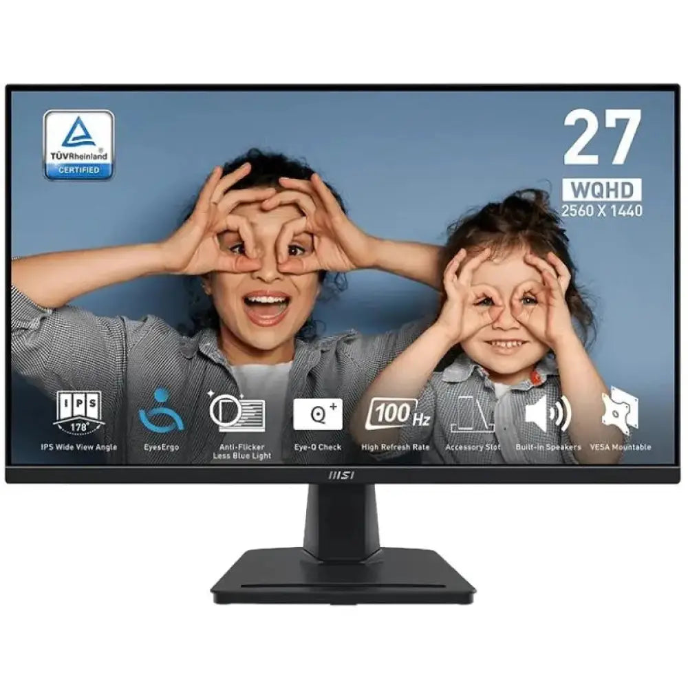 Monitor MSI PRO MP275Q 27" LED IPS WQHD 100Hz