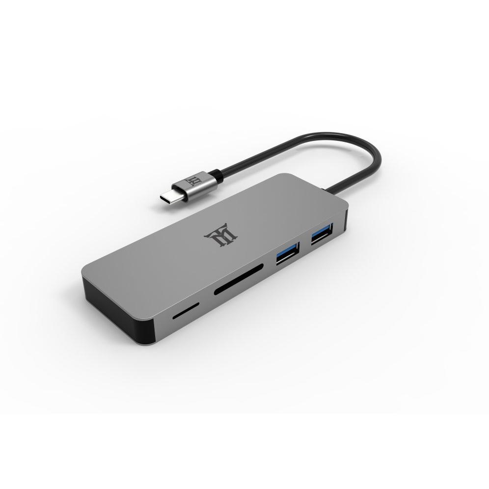 Hub maillon premium tipo c 3.1 to hdmi 4k aluminio 5.1