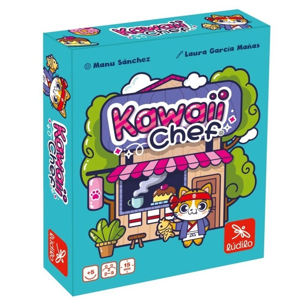 LUDILO JUEGO KAWAII CHEF JUEGOS LUDILO 11x2x13 Cms.