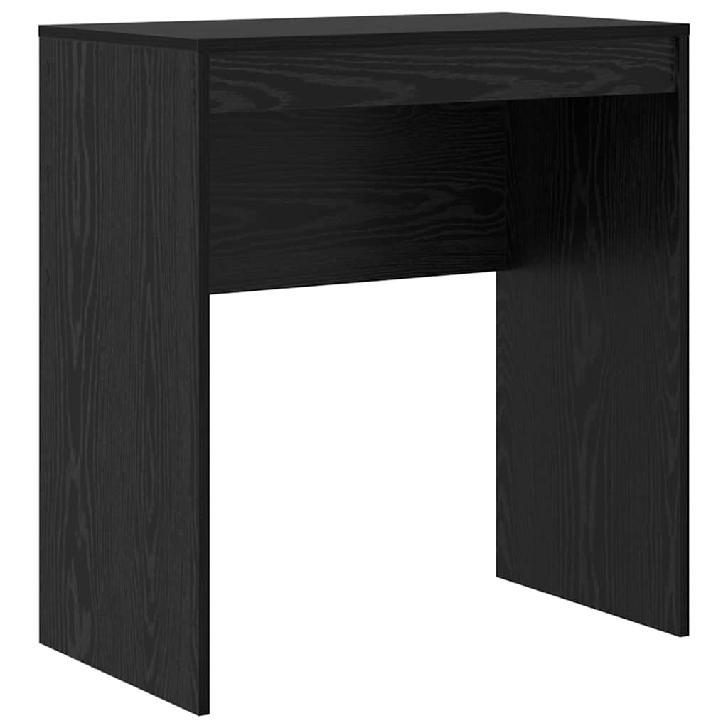 vidaXL Escritorio Roble Negro 70 x 40 x 76 cm