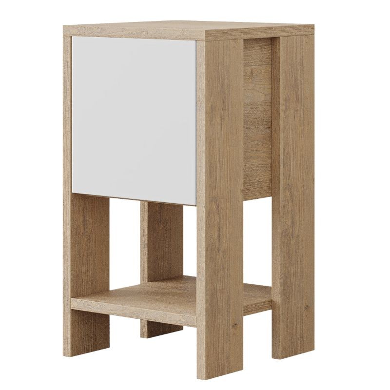 Mesita - Venprodin - 55X30X30 Safir-Blanco
