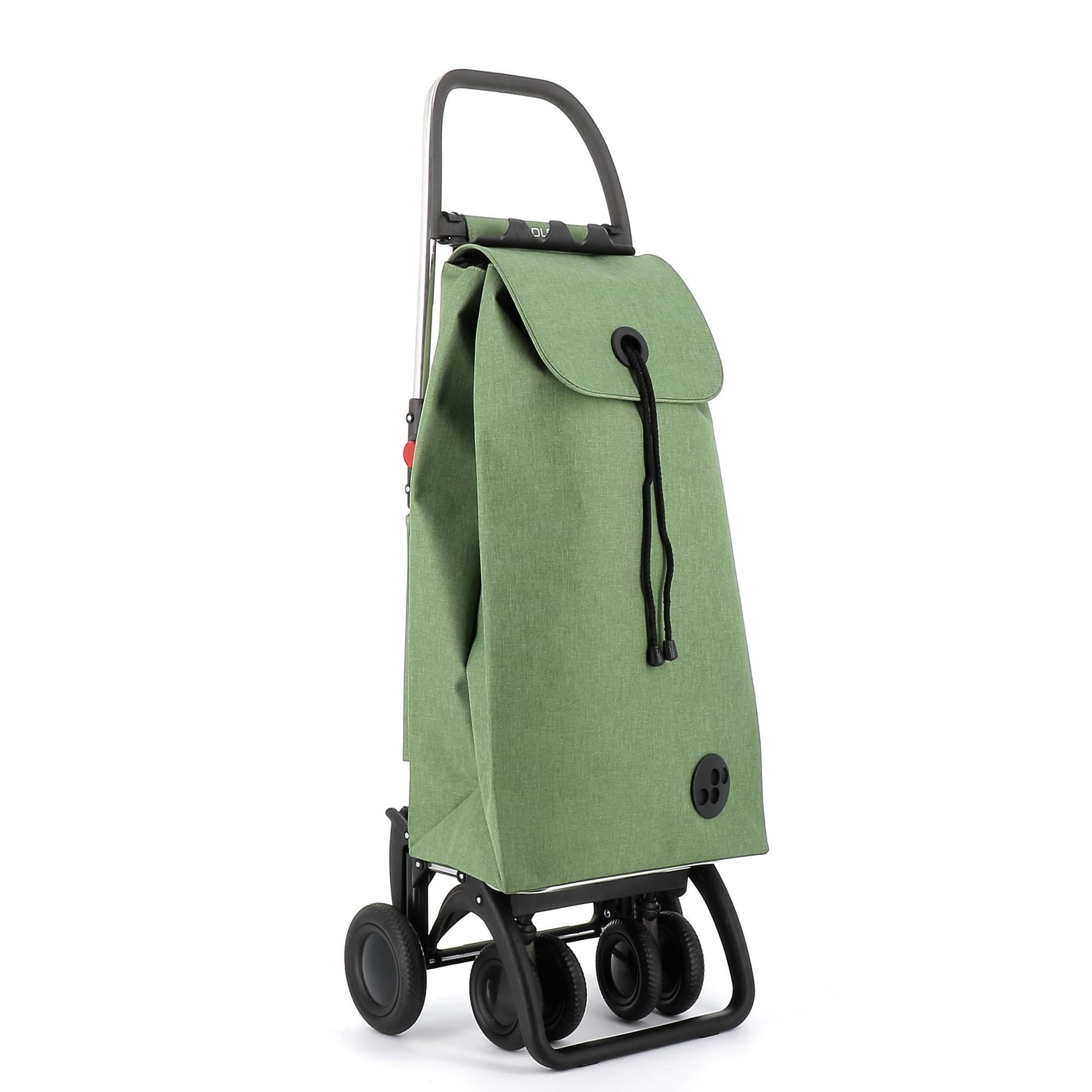 Carro Rolser I Max Tweed 4 Ruedas 2 Giratorias Plegable